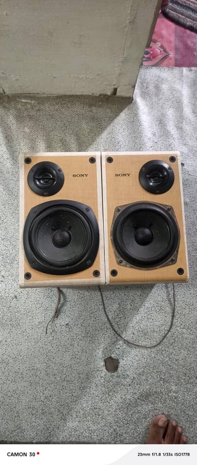 original sony k woofer spekar + tutor