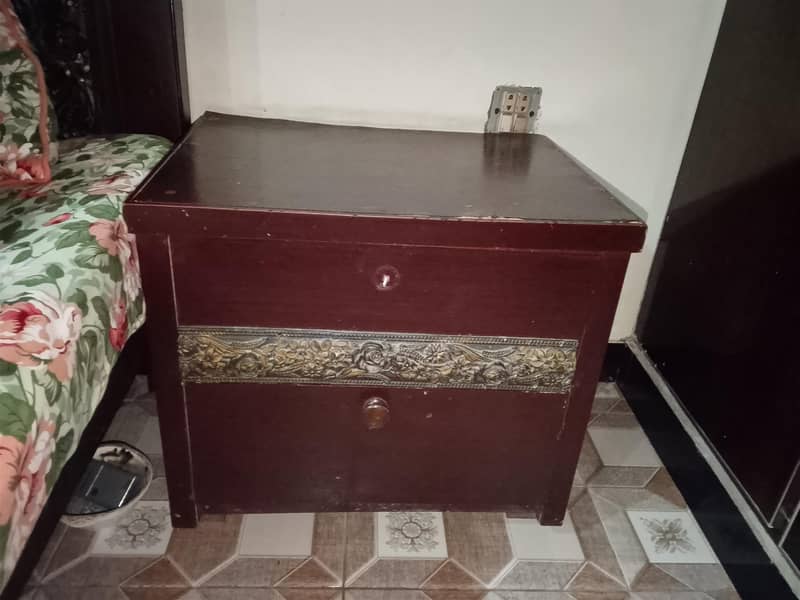 bed set side table dressing 4