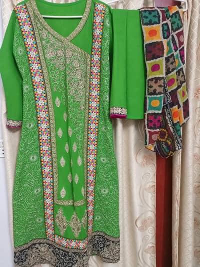 3 pieces cotton suit