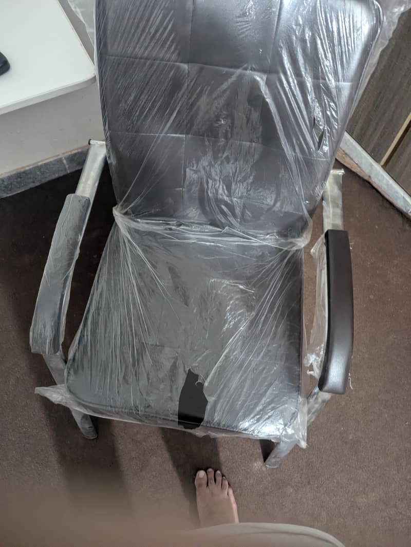 Study Chair + Work Table with Divider | Good Condition | 1