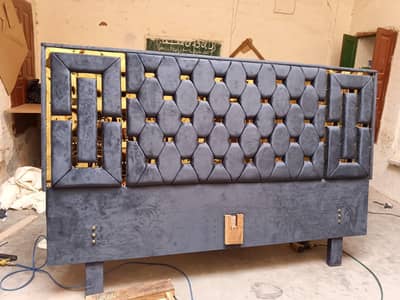 Premium King Size Bed | Modern Wooden Bed | Custom Made on Order