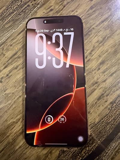 Iphone 16 Pro Max, 256 Gb, Pta Approved