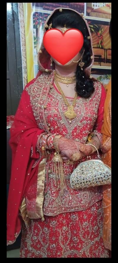 Bridal lehenga and maxi dress for sale