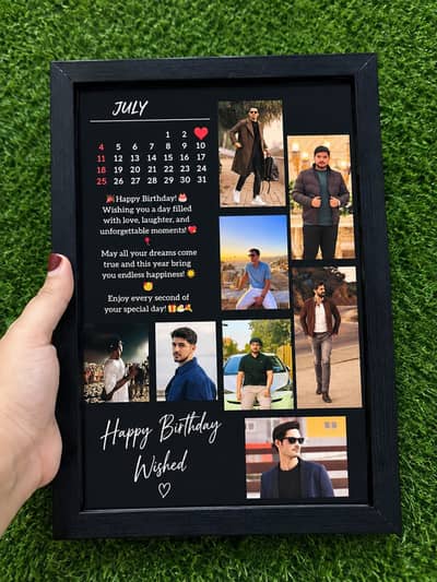 Customize Photo frame Birthday /Anniversary, any design
