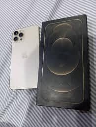 iphone 12 pro max mobile phone complete box