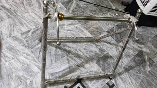folding baby jhula steel and steel