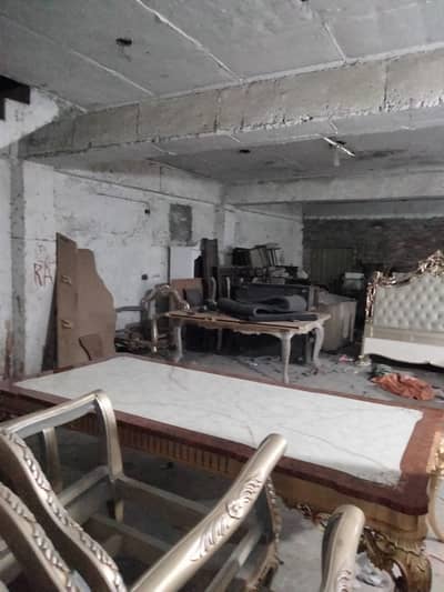 PILLER LESS 13 MARLA 1st FLOOR HALL AVAILABLE FOR RENT FOR GODOWN, FURNITURE WORK SHOP ETC