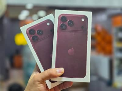 18 pro max -burgundy Box packed