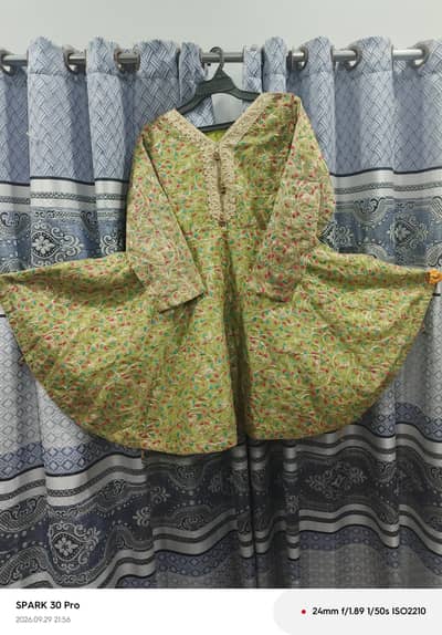 PLAZO WITH EMBROIDED SHORT SHIRT 3pcs Ready to wear