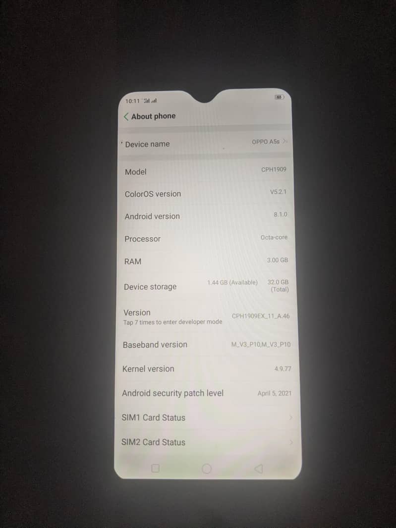 OPPO A5s 1