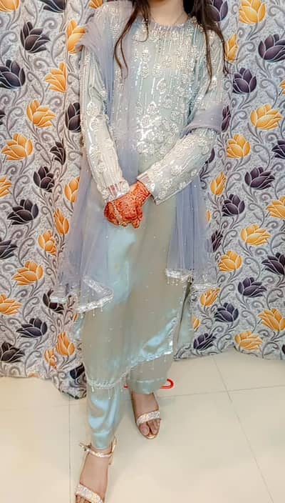 3pcs party wear suut