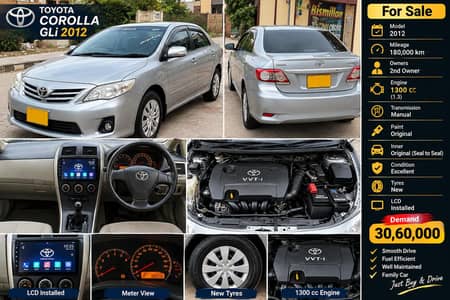 Toyota Corolla GLI 2012