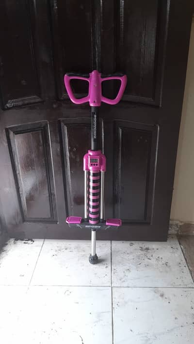 pogo stick jumping