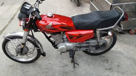 Honda CG 125 2021 Model Red Color For Sale