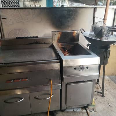 Fast food restaurants and Pizza setup
