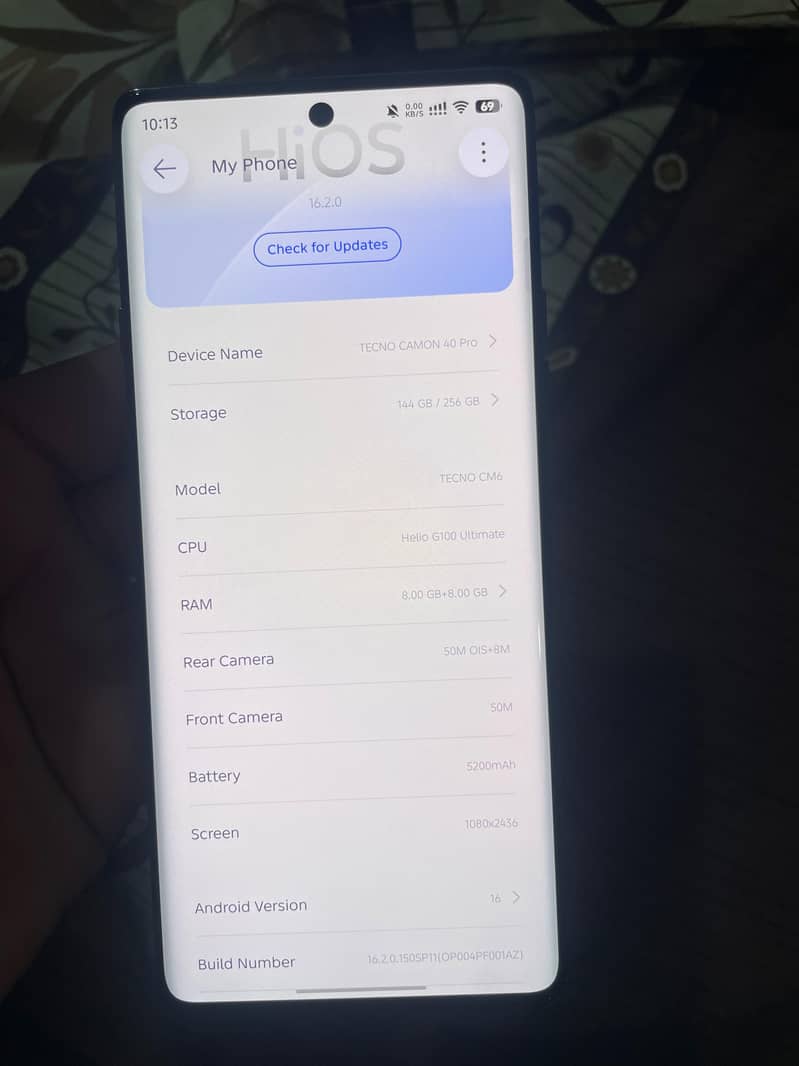 Tecno CAMON 40 Pro 6