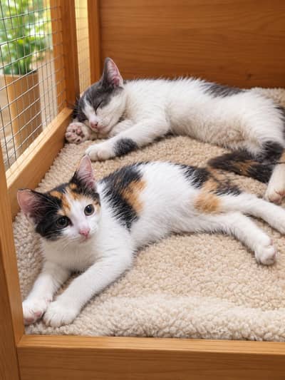 Semi Persian kitten for adoption