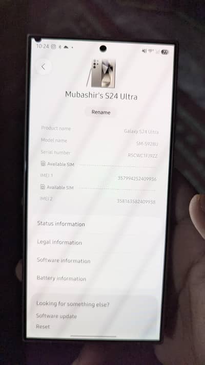 Samsung Mobile S24 Ultra