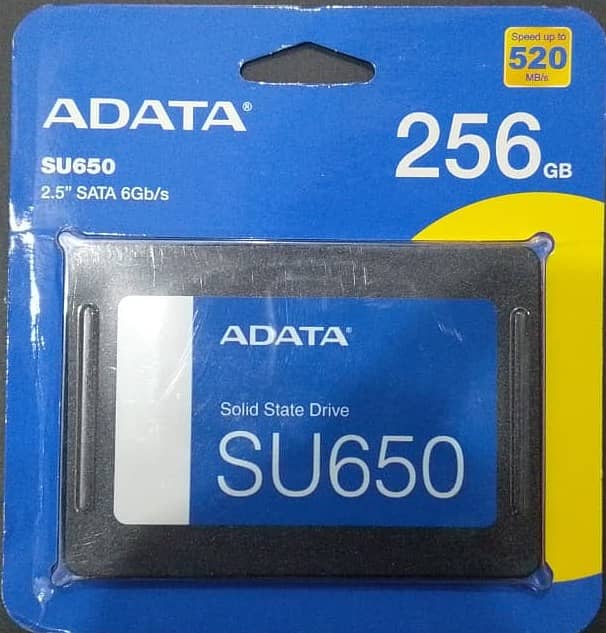 ADATA 256gb SSD Box Pack 1