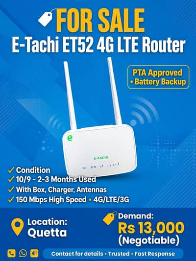 ETACHI 4G DEVICE ET52