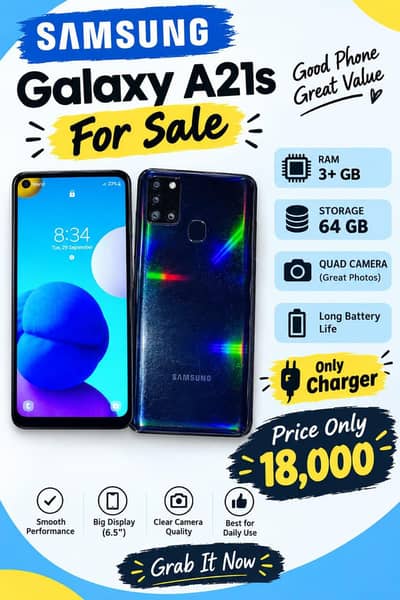 Samsung Mobile A21s
