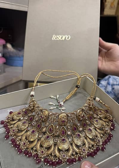Bridal barat tesoro jewellery set