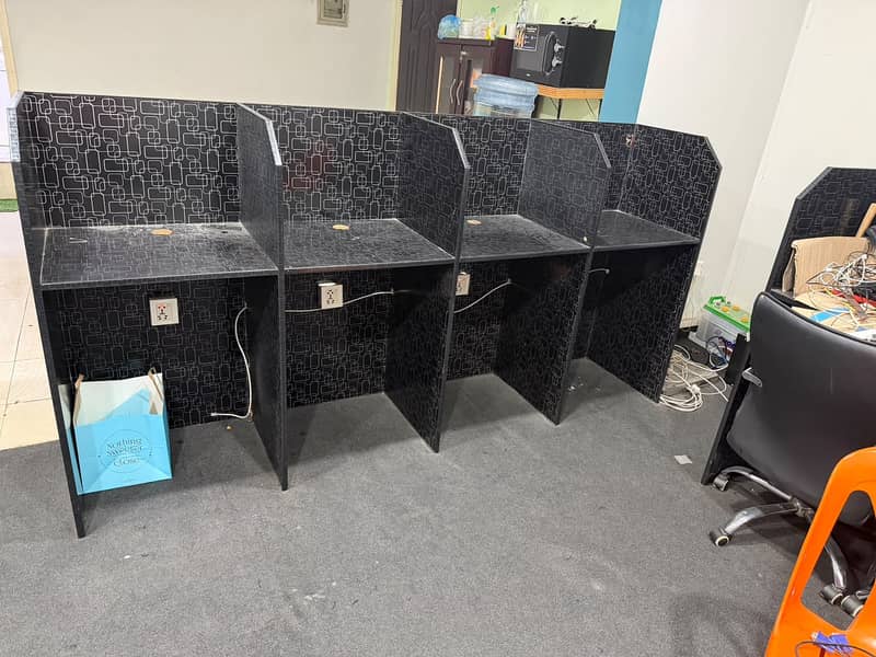 2 Office Computer Workstations 1