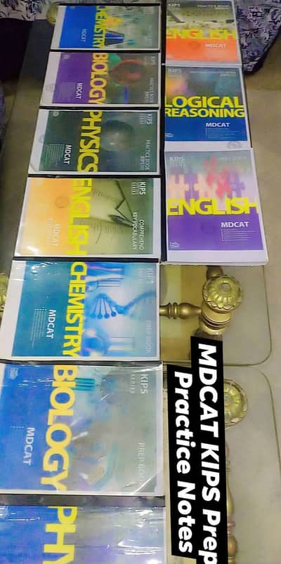 KIPS MDCAT Full Set 2024 - Biology Chemistry Physics + MCQs - Untouch