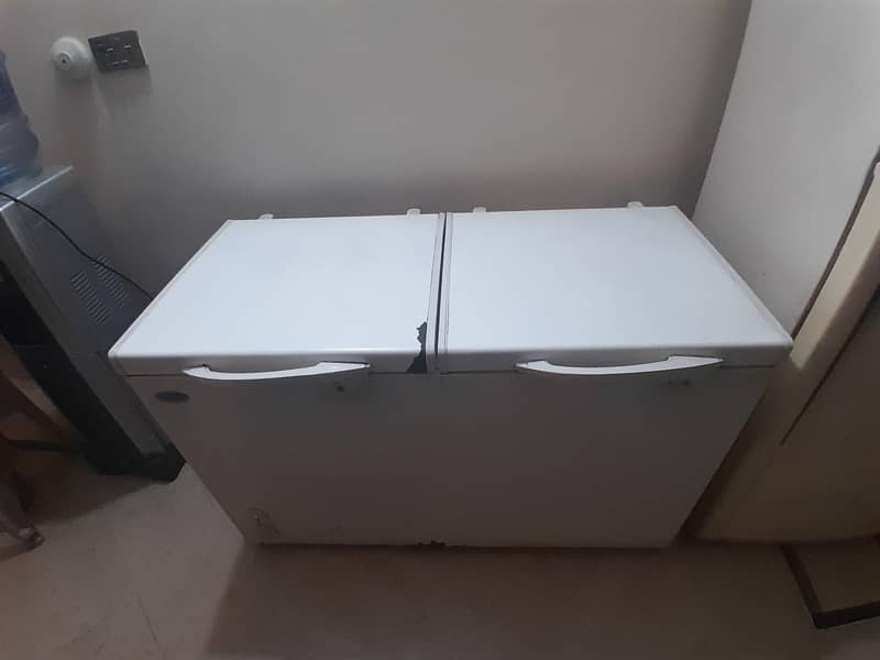 double door deep freezer 0