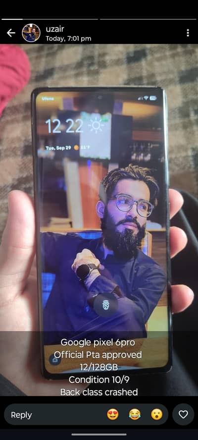 Google Pixel 6 Pro | Official PTA Approved | 12/128GB Urgent Sale