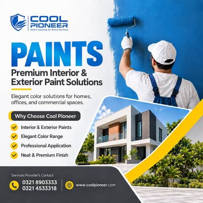 PROFESSIONAL PAINT SERVICES IN LAHORE
