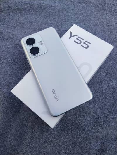 Vivo Y55 (8+8/128)GB Complete Box New Condition For Sale