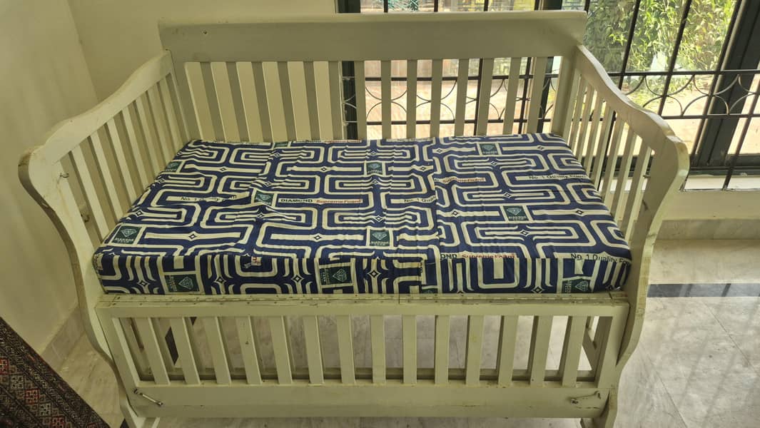 cot + mattress 1