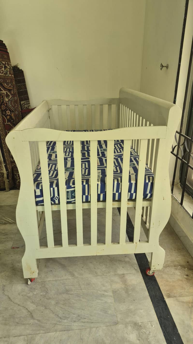 cot + mattress 2