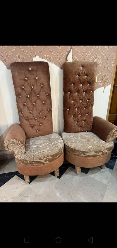 7 Seater Sofa Set For Sale - L Shape + 2 Chairs - Good Condition