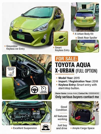 Toyota Aqua 2015/2018