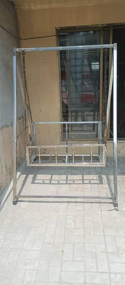 Premium Steel 3-Seater Swing | Luxury Garden Jhula Description