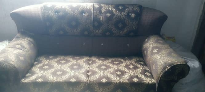 Pair of 2seater sofa and one table