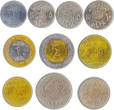 1 Riyal coin just 72 rupees