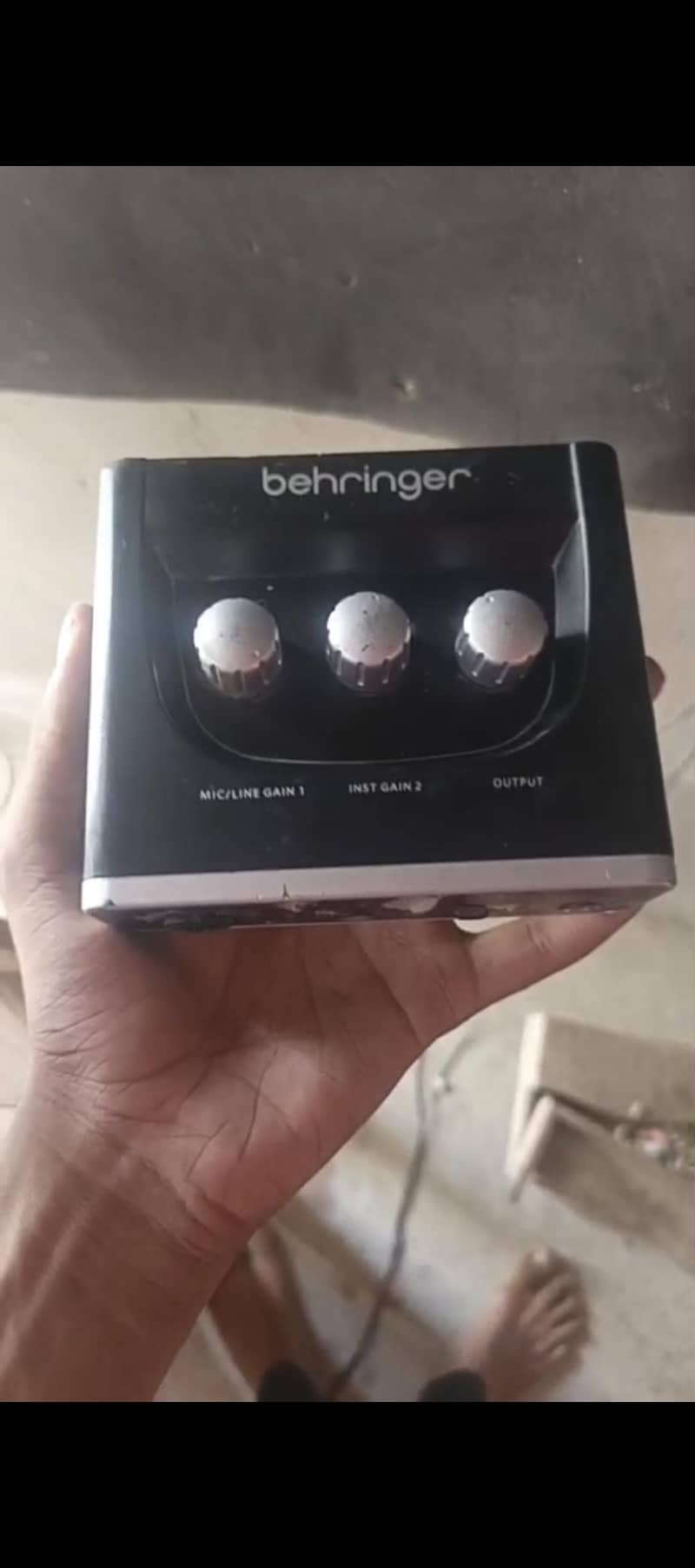 baringer uM2 0