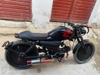 CD70 cafe racer peper all clear in good condition also