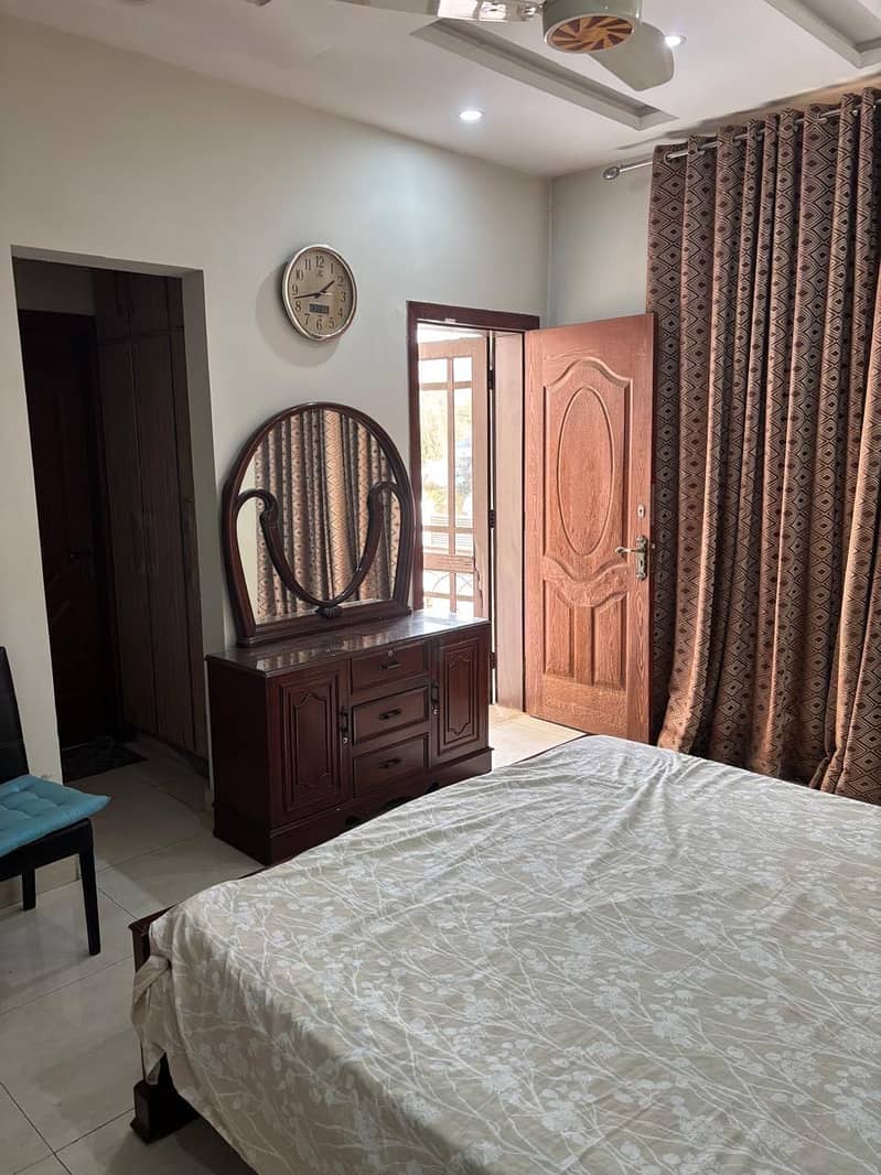 Solid wood bed set 1