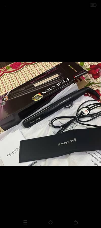 Hair straightener remington