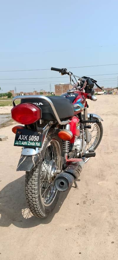 Honda CG 125 2023 Model – Excellent Condition