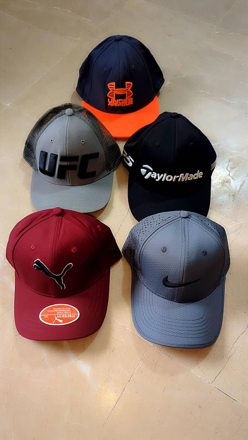 Branded caps 3