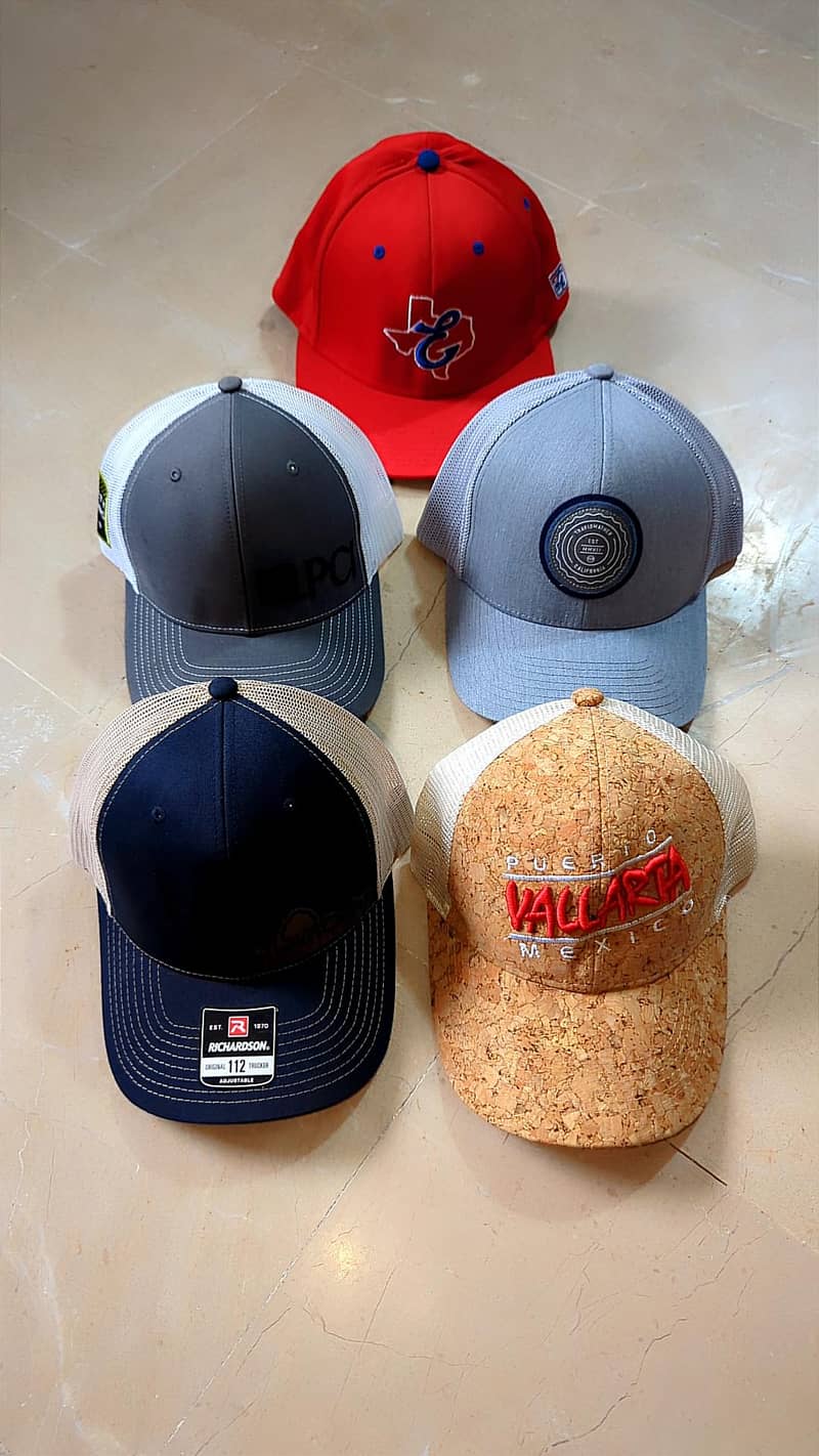 Branded caps 5
