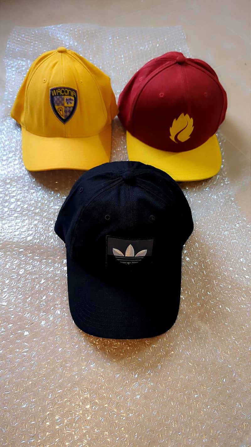 Branded caps 11
