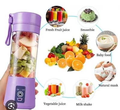 Rechargeable Portable Juicer Blender
