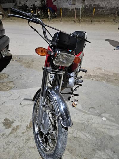 HONDA CG125 KARACHI REG