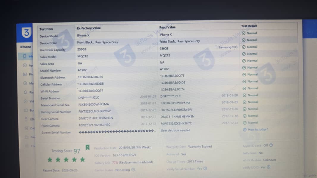Apple iPhone X 256 2